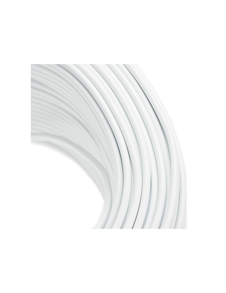Cabo H03VVH2-F-2075BR 2x0.75m2 Branco (100m)
