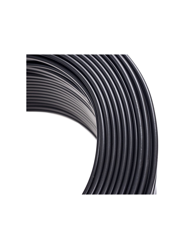 Cabo H03VVH2-F-2075BR 2x0.75m2 Preto (100m)