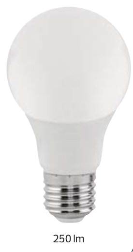 SPECTRA 3W 6400K E27 175-250V LED COLOR BULB