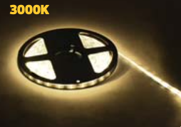 THAMES 3000K 12V WATERPROOF LED STRIP 5M