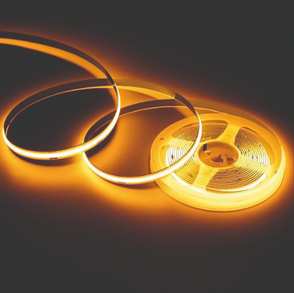 COLUMBIA-24 AMBER 24V 10W/M NWPRF COB L.STRIP 5M