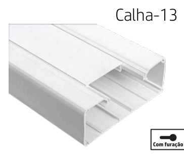 CALHA 13 | BRANCA 170X70 2M
