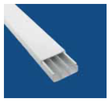 CALHA TÉCNICA COM TAMPA 60X25 2M BRANCA