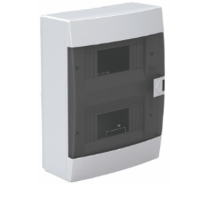 Quadro distribuição 16 módulos saliente branco IP40