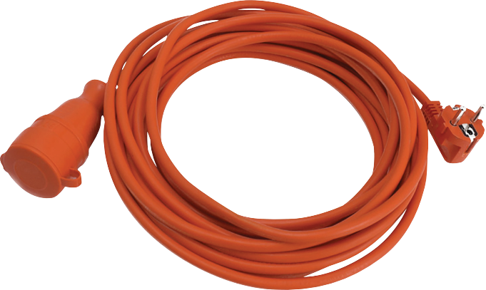 EXTENSION CABLE 3x2.5mm2 16A IP44 10M - ORANGE