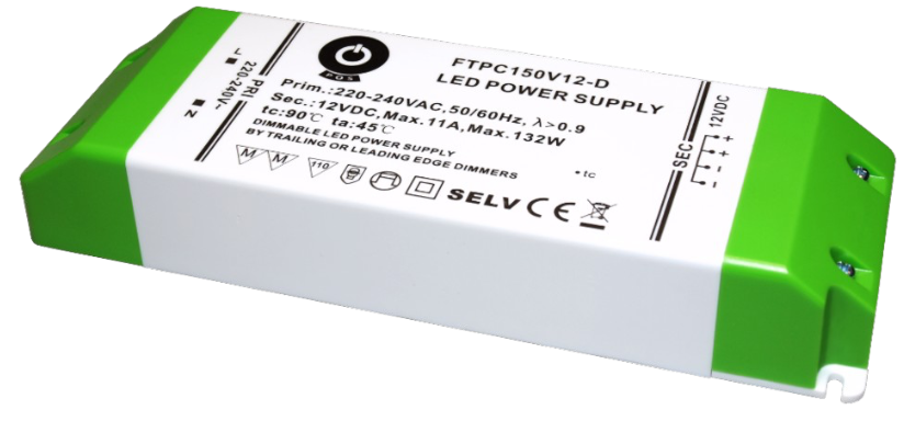 Fonte Al. FTPC150V24-D 24V 6.25A 150W TRIAC IP20 3Y