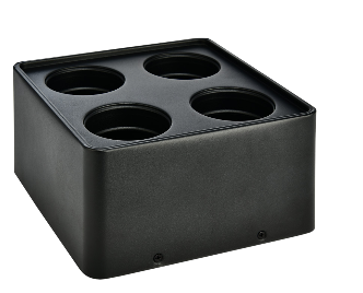 SURFACE-SQ4 BLACK MODUL DOWNLIGHT FITTI