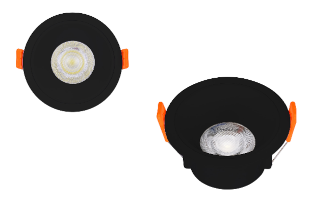 AMARA 6W BLACK 6400K 220V LED DONWLIGHT