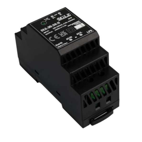 Fonte de Al. DL2-30-24-U 24V 1.5A 36W IP20 3Y