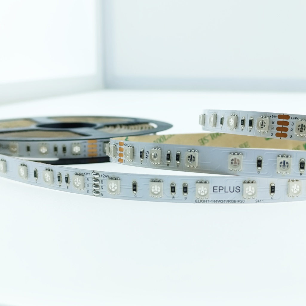 FITA LED ELIGHT 14.4W 24V RGB IP20 5M