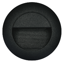 OUTDOOR WALL LAMP RECESSED ICON-R BLACK 100-265V  3000K IP54