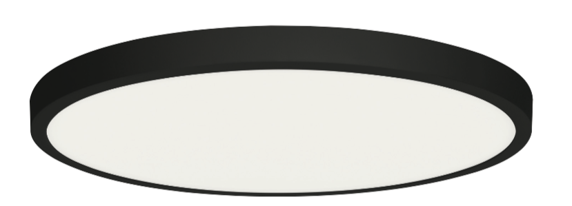 MILENA-24 3CCT 24W BLACK 160-265V SURFACE