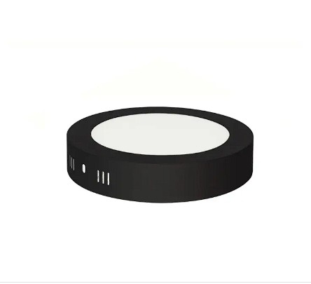 MILENA-12 3CCT 12W BLACK 160-265V SURFACE