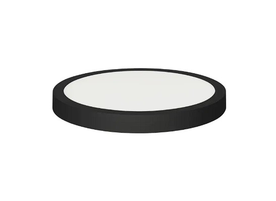 MILENA-18 3CCT 18W BLACK 160-265V SURFACE