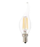 FILAMENT FLAME-4 - 4W 6400K E14 220-240V LED FILMNT BULB