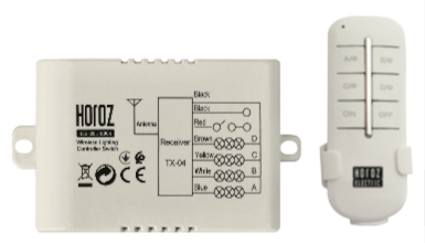 CONTROLLER-4 - Controlador RF -> AC 4 canais