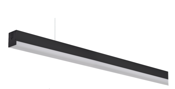 FORTUNE5-40 3CCT 40W BLACK 5CM 3CCT 170-265V L.SUSPEN