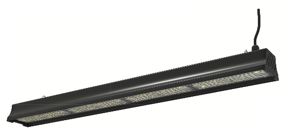 LED Linear High Bay Lamp PYRAMID-200 200W 6400K 100-265V 4kV IP65