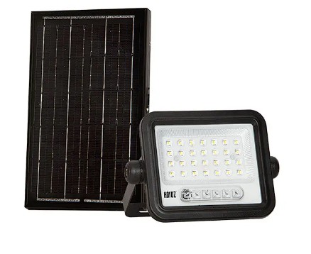 TIGER PRO-50 - LED SOLAR PROJECTOR 50W 6400K BLACK