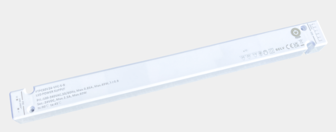 Fonte Al. FTPC60V12-VFC-S-B 12V 5A 60W