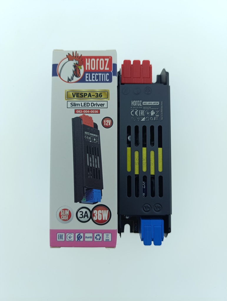 VESPA-36 V2 36W 85-265V 12V 3A SLIM LED