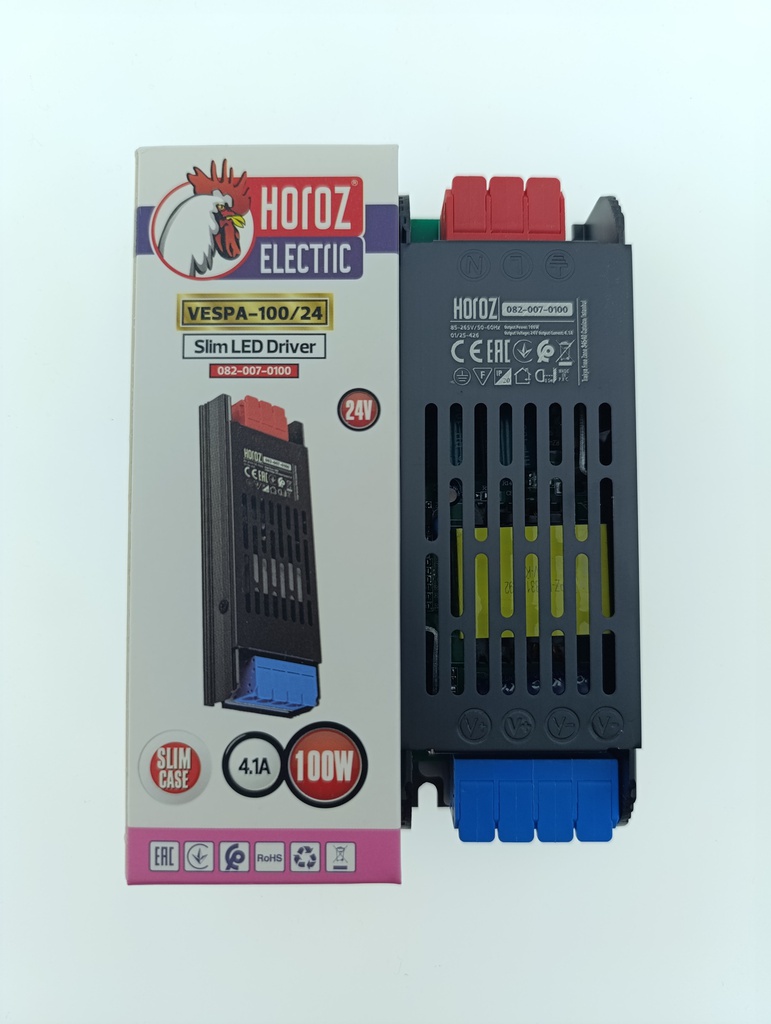 VESPA-100/24 V2 100W 85-265V 24V 4.1A SLIM LED