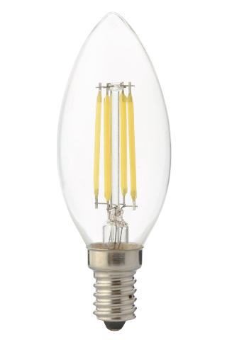 FILAMENT CANDLE-4  - 4W 6400K E14 220-240V LED FILMNT BULB