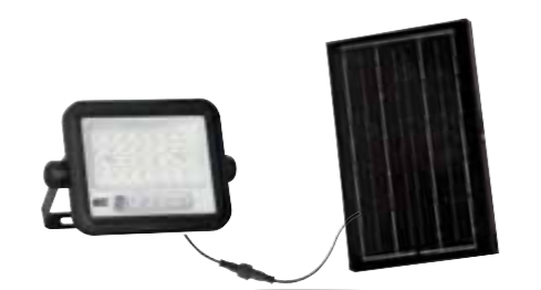 TIGER PRO-50 3CCT - 50W BLACK 3 CCT 3.2VDC LED SOLAR PRJ.