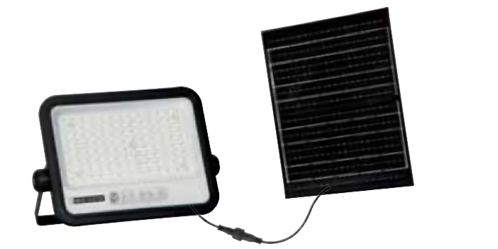 TIGER PRO-200 3CCT - 200W BLACK 3 CCT 3.2VDC LED SOLAR PRJ.