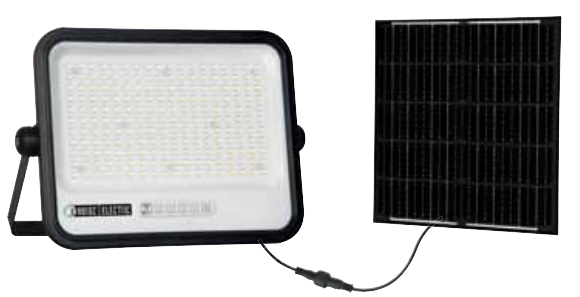 TIGER PRO-300 3CCT - 300W BLACK 3 CCT 3.2VDC LED SOLAR PRJ.
