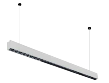 BELLINI3-45 3CCT  - 45W WHITE 3CM 3CCT 165-265V L.SUSPEN