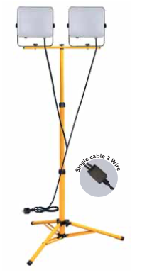 TRIPOD DOUBLE PEGASUS-100  - Led Projector Stand 2x100W 100-265V 6400K