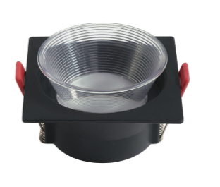 MINT-2  - BLACK MR16 SQ DOWNLIGHT FITTING