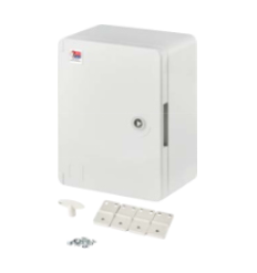 Caixa ABS 21-28-13 IP65 BRANCA