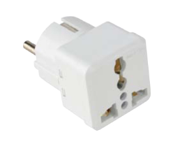 Adaptador de tomadas - adaptador universal 16A IP20
