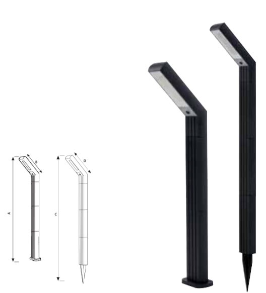 KEOPS 3CCT - 2W 3CCT 5V LED SOLAR WALL&GRN LAMP