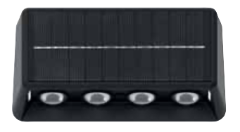 MALIBU-8 3CCT - 8W BL 3CCT 3.2VDC LED SOLAR WALL LMP