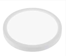 GUSTO-18 3CCT - 18W 160-265V WHITE 3CCT IP44 LD SURFC L.