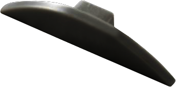 END-OUT006-PR - Tampa Perfil OUT006 Preta