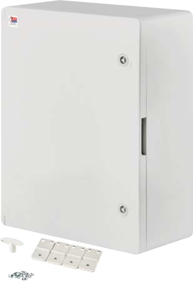 Caixa ABS 40-50-24 IP65 BRANCA