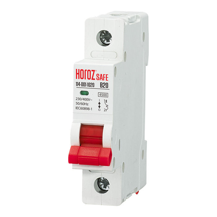 MCB Disjuntor magnetotérmico 20A/1P