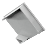 END-COR002-BR-C - Tampa Perfil COR002 Branca Corner