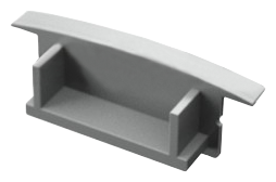 END-IN003-CI - Tampa Perfil IN003 Cinzenta