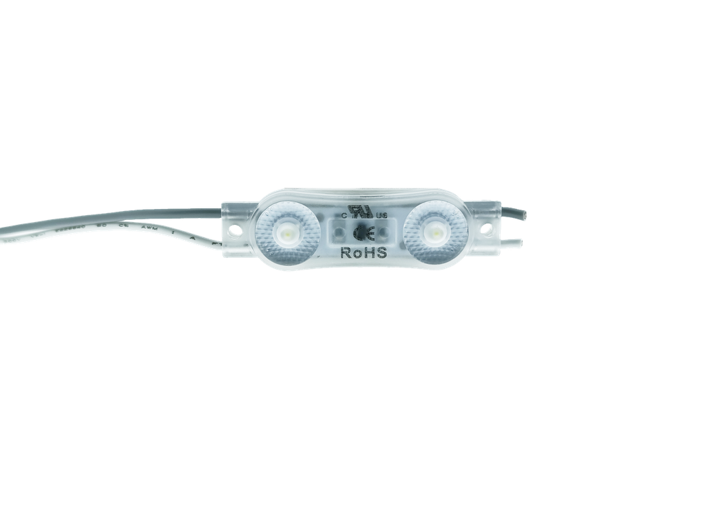 SIGN-001-072W-C - MODULO 2LED 0.72W 12V IP67 7000K-8000K 5Y