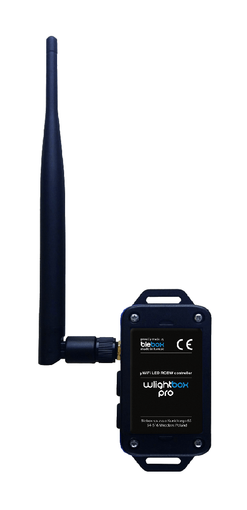 Controlador LED monocromático, RGBW e CCT -144W (12VDC) / 288W (24VDC) 3A IP54 - 4 CANAIS