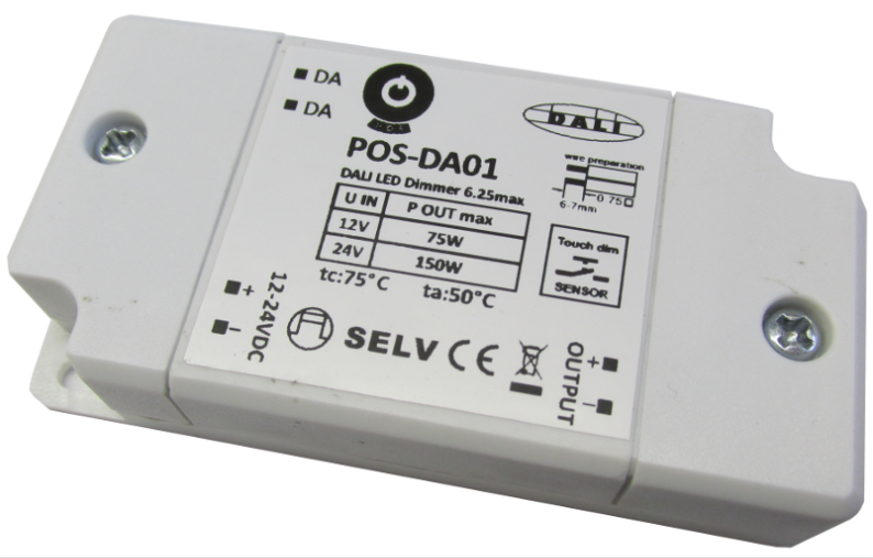 Fonte Al. POS-DA01 12V 6.25A 75W/ 24V 6.25A 150W IP20 2Y