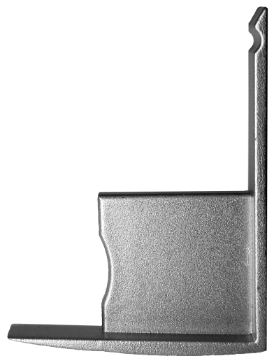 END-PRO004-CI - Tampa Perfil PRO004 Cinzenta