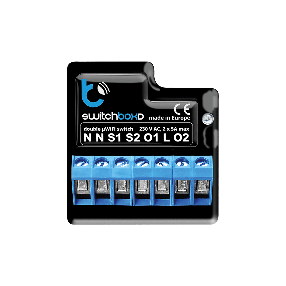Controlador de dispositivos 230V AC 5A IP20 - 2 CANAIS