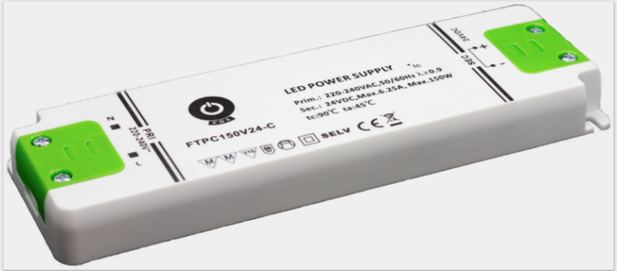 Fonte Al. FTPC150V24-C 24V 6.25A 150W IP20 5Y