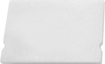 END-OUT005-BR - Tampa Perfil OUT005 Branco